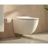 Комплект подвесной безободковый унитаз VITRA SENTO RIM-EX, система инсталляции VITRA V12, кнопка SIRIYUS матовый хром, тонкое сиденье микролифт 9830B003-7207