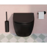 Подвесной унитаз VITRA SENTO безободковый матовый черный 7748B083-0101